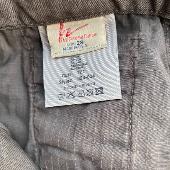 New Citizens of Humanity by Jerome Dahan Brown Jean Denim Micro Mini Skirt 28 - Picture 5 of 12